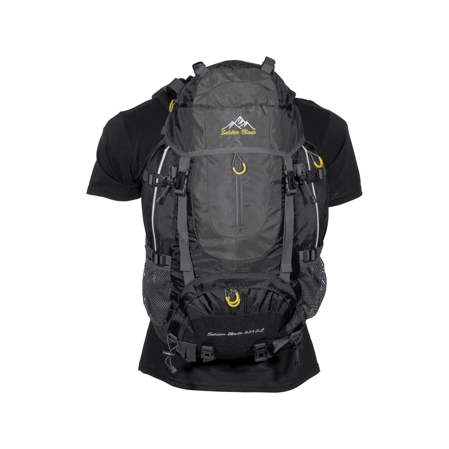 Sac à dos Soldier Blade 65 + 5 L  avec batterie solair