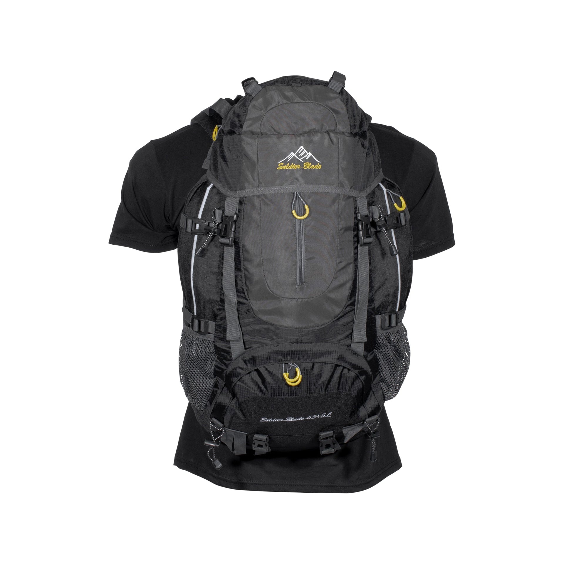 Sac à dos Soldier Blade 65 + 5 L  avec batterie solair