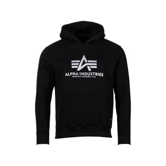 Sweat à capuche Basic Carbon  argent