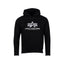 Sweat à capuche Basic Carbon  argent
