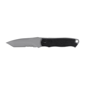 Neck Knife Slim black silver colored