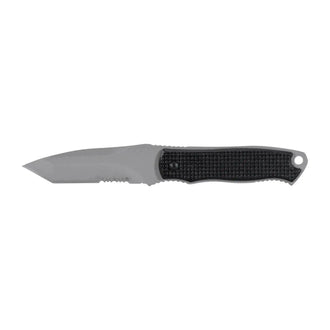 Neck Knife Slim noir argenté