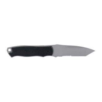 Neck Knife Slim black silver colored