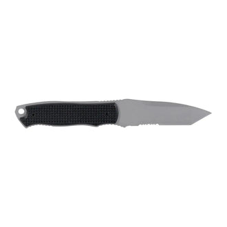 Neck Knife Slim noir argenté