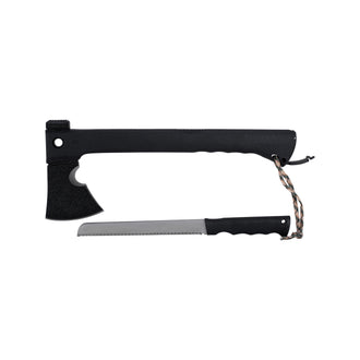 Hache avec couteau multi-usage