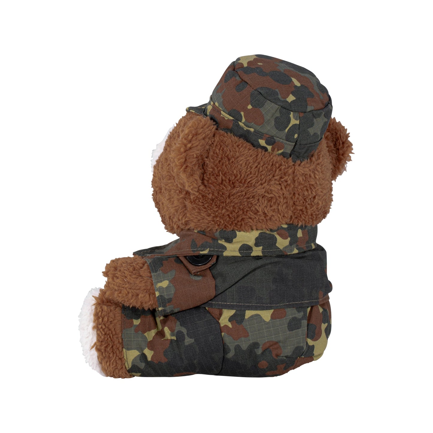 Ours en peluche avec uniforme et casquette