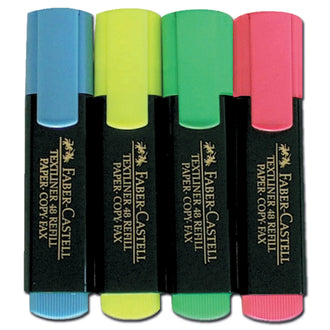 Surligneurs, lot de 4