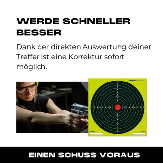 Zielscheiben SHIELD Splatter Targets 25er Pack 14x14cm - 08