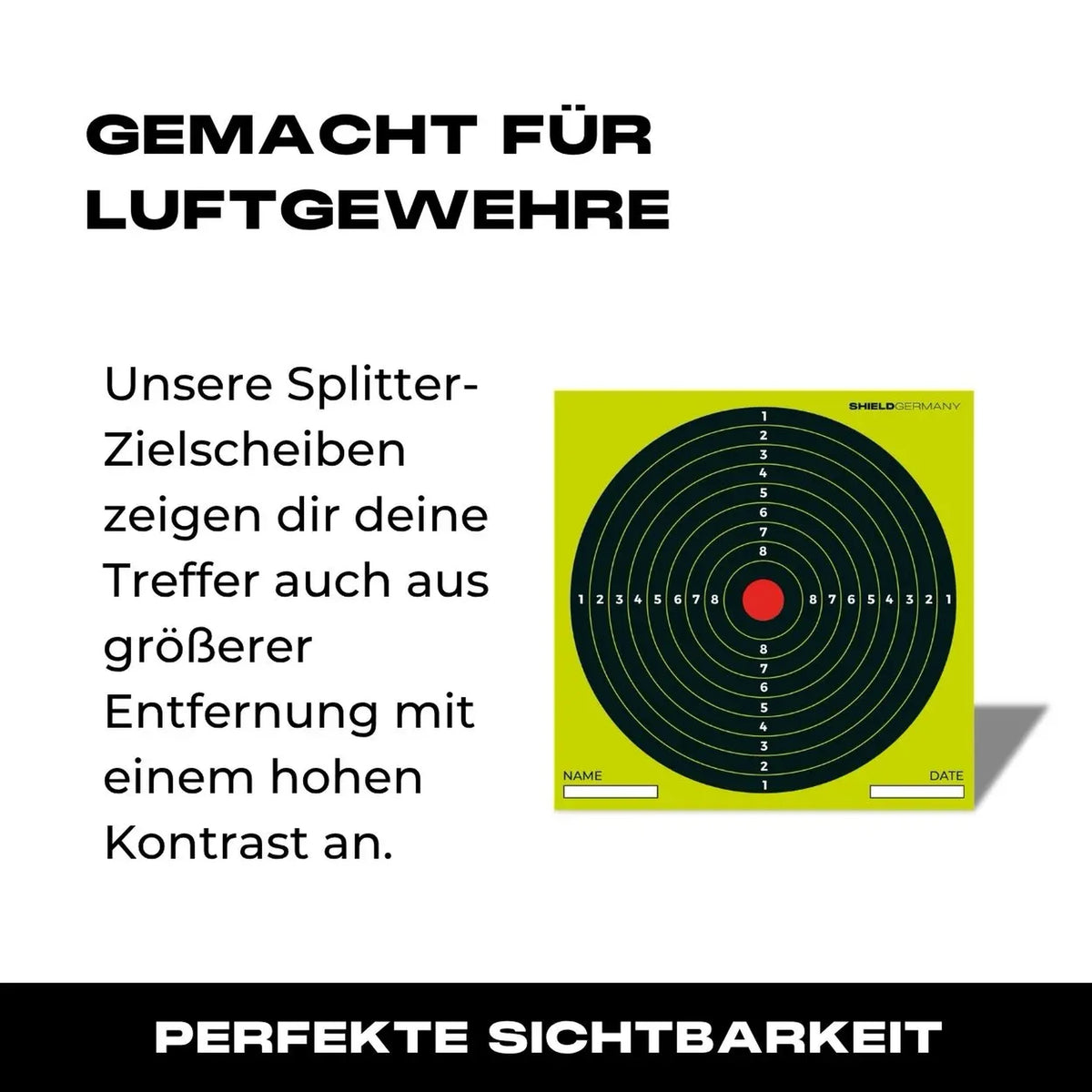 Zielscheiben SHIELD Splatter Targets 25er Pack 14x14cm - 08