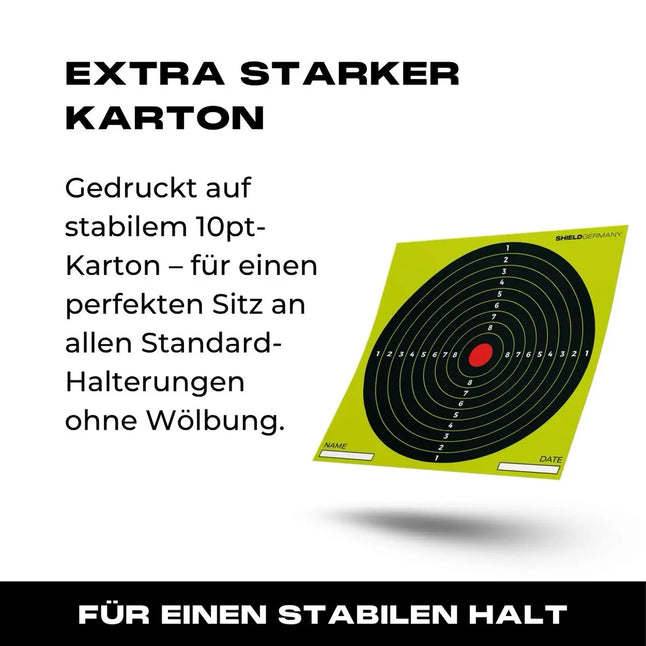 Zielscheiben SHIELD Splatter Targets 25er Pack 14x14cm - 08