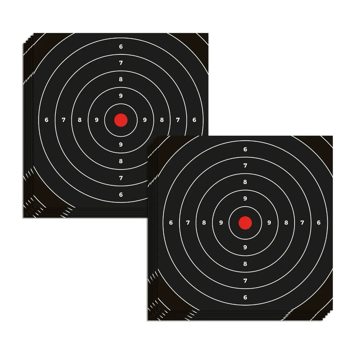 Zielscheiben SHIELD Splatter Targets 10er Pack 26x26cm - 09