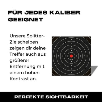 Zielscheiben SHIELD Splatter Targets 10er Pack 26x26cm - 09