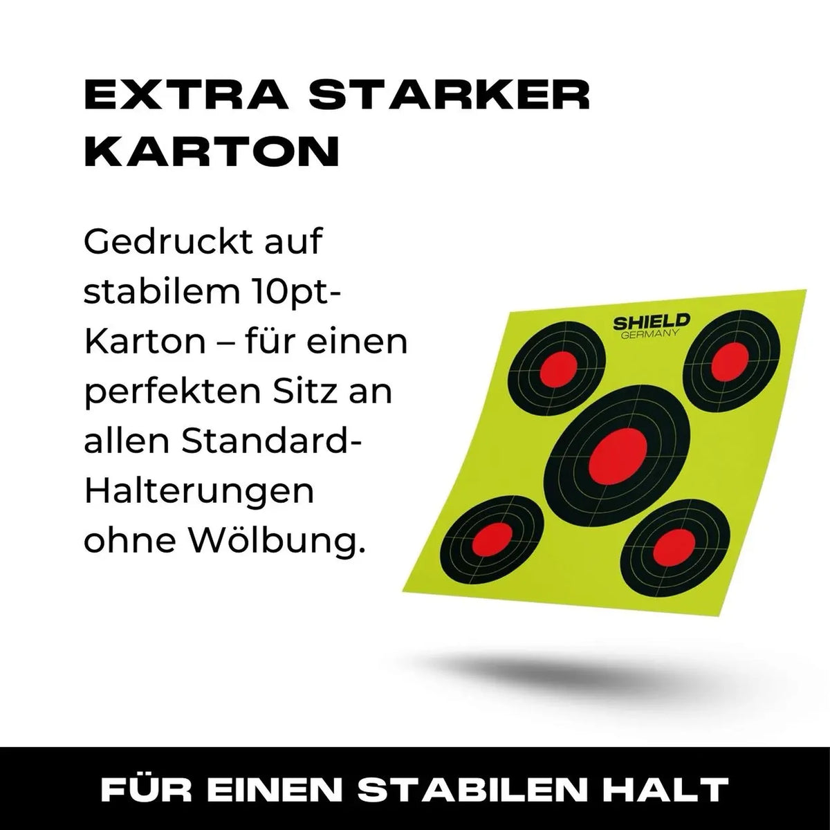 Zielscheiben SHIELD Splatter Targets 10er Pack 30x30cm - 06
