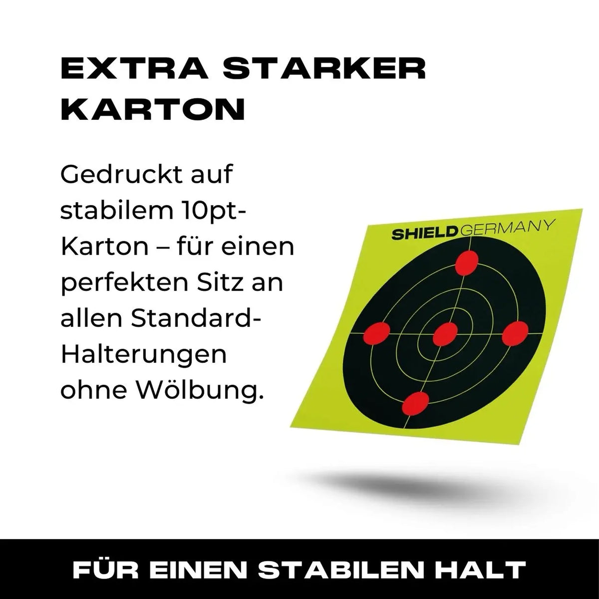 Zielscheiben SHIELD Splatter Targets 10er Pack 30x30cm - 07