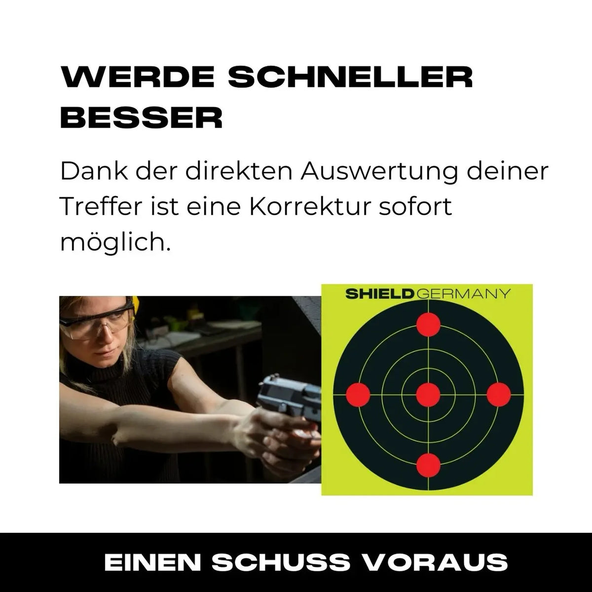 Zielscheiben SHIELD Splatter Targets 10er Pack 30x30cm - 07