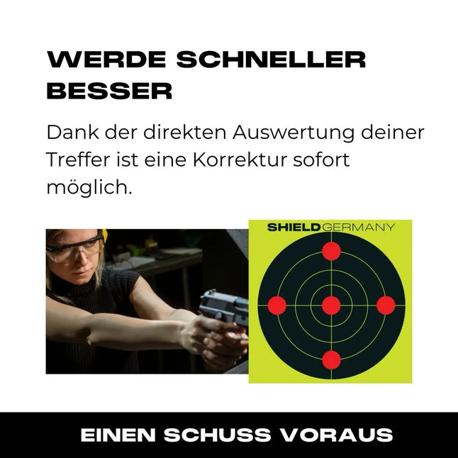 Zielscheiben SHIELD Splatter Targets 10er Pack 30x30cm - 07