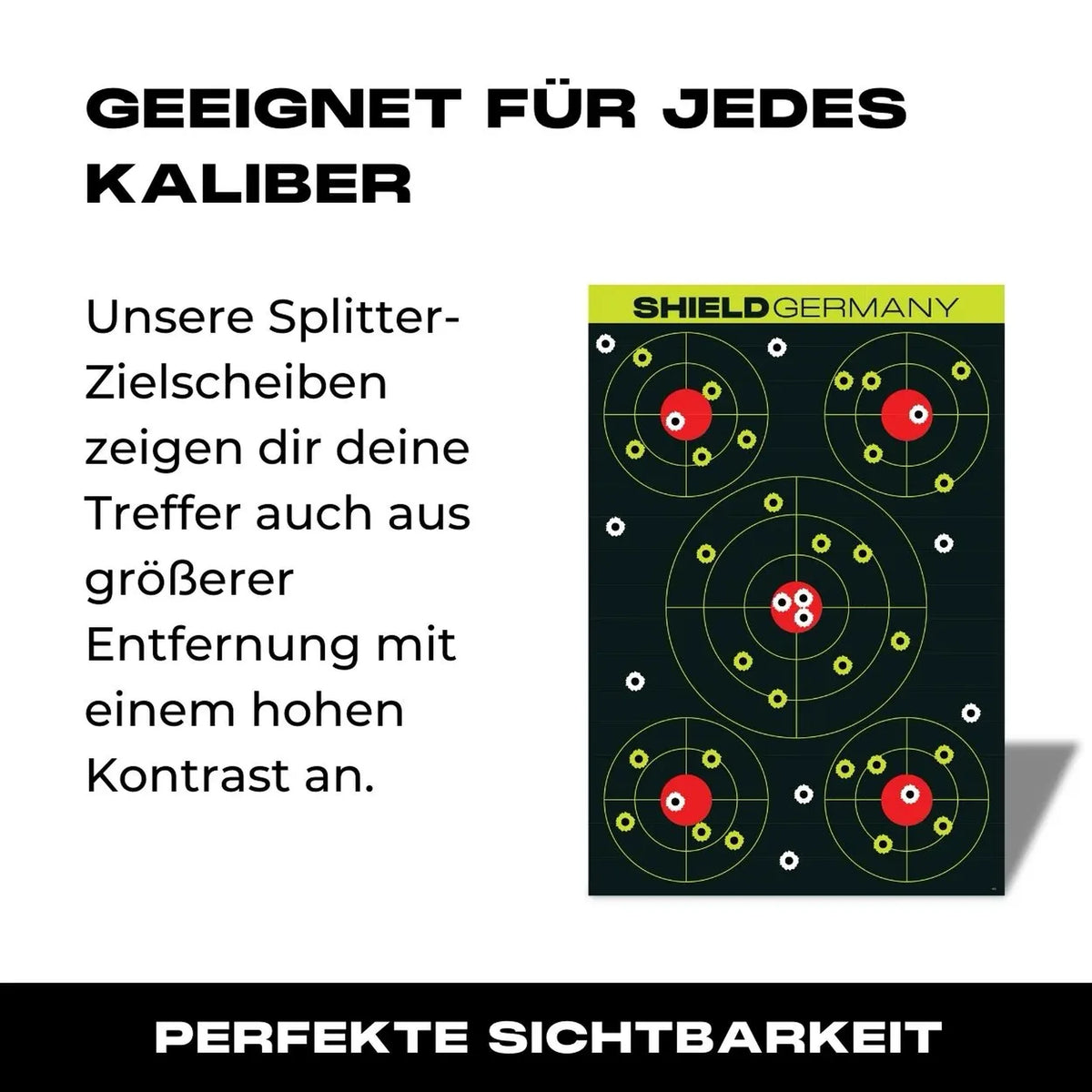 Zielscheiben SHIELD Splatter Targets 10er Pack 45x30cm - 02