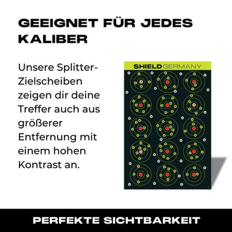 Zielscheiben SHIELD Splatter Targets 10er Pack 45x30cm - 03