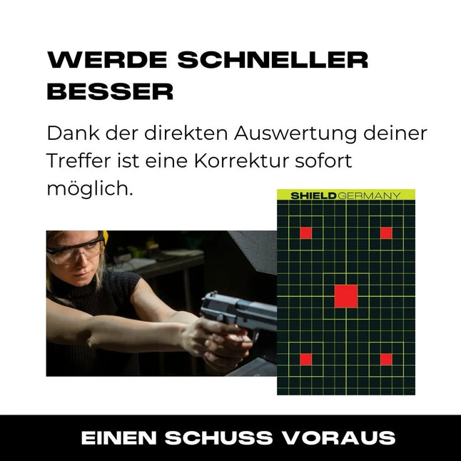 Zielscheiben SHIELD Splatter Targets 10er Pack 45x30cm - 04