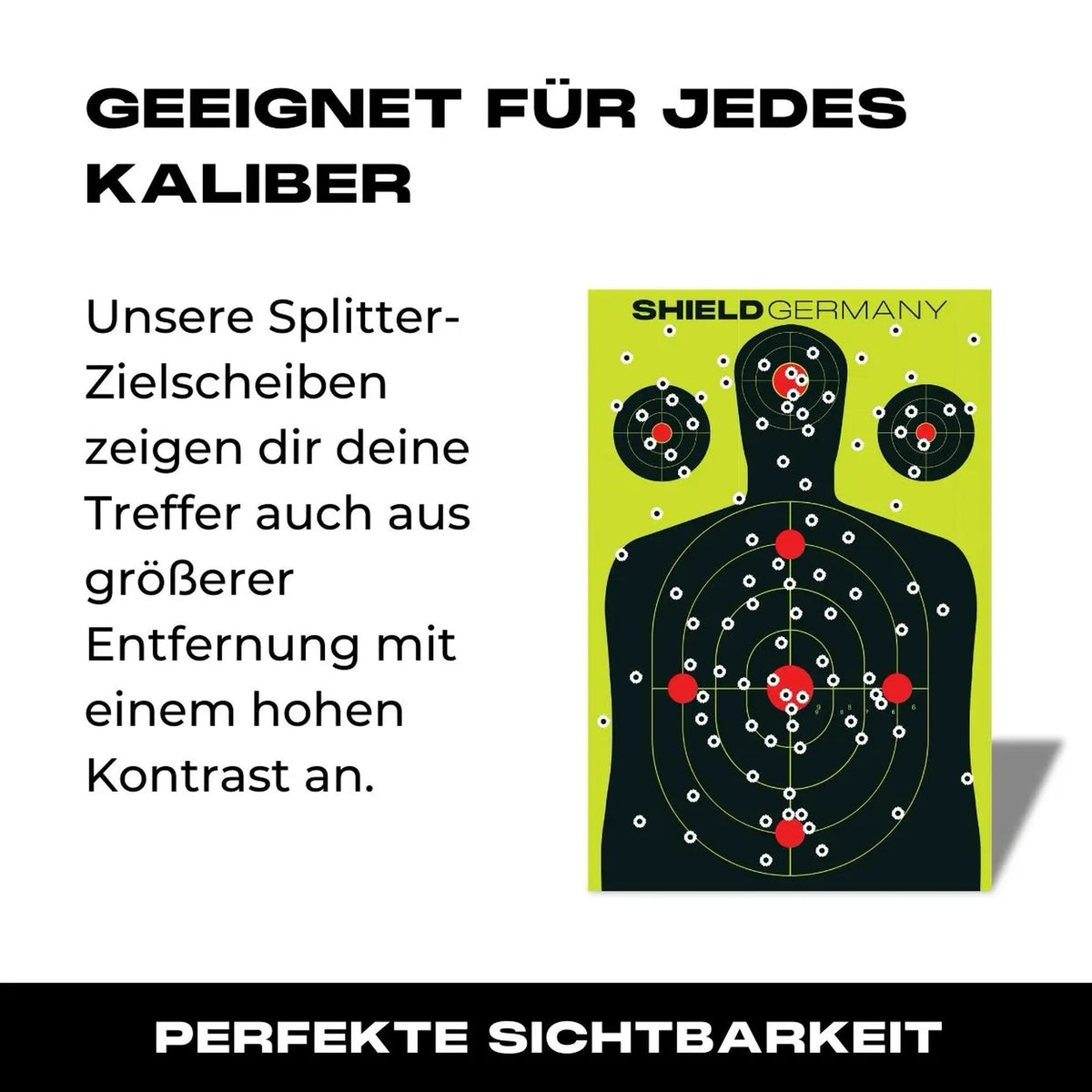 Zielscheiben SHIELD Splatter Targets 10er Pack 45x30cm - 05