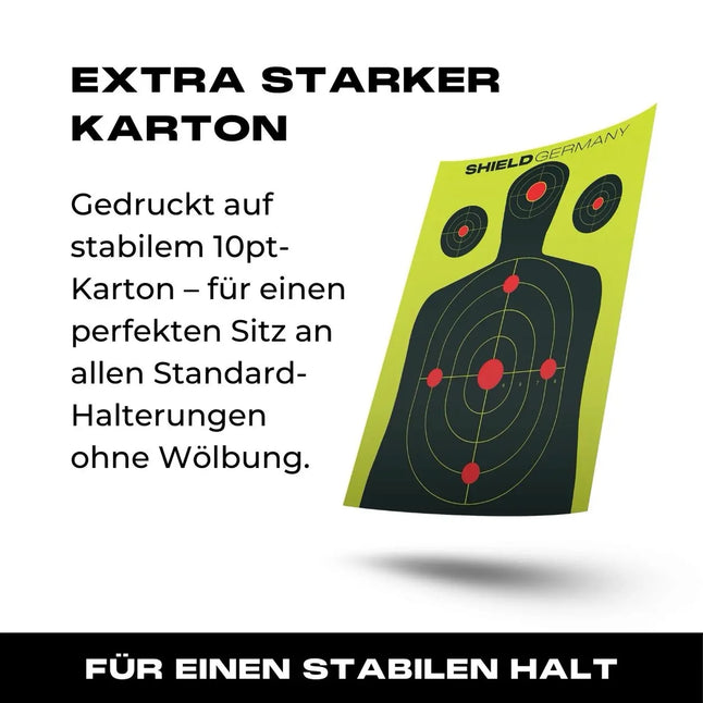 Zielscheiben SHIELD Splatter Targets 10er Pack 45x30cm - 05