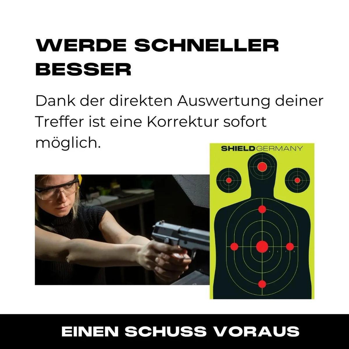 Zielscheiben SHIELD Splatter Targets 10er Pack 45x30cm - 05