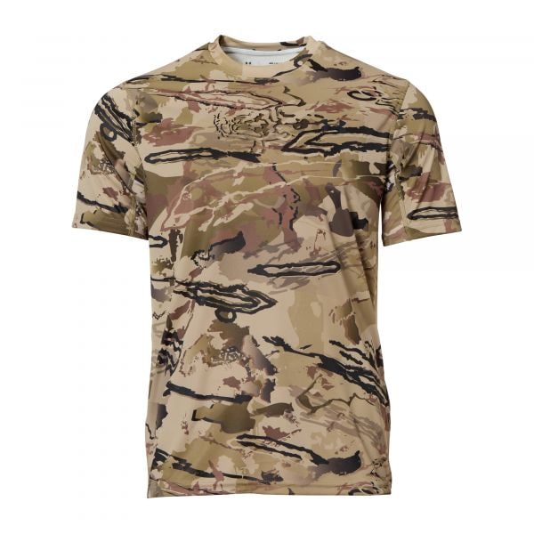 Under Armour T-shirt Mens Iso Chill Brush Line barren camo