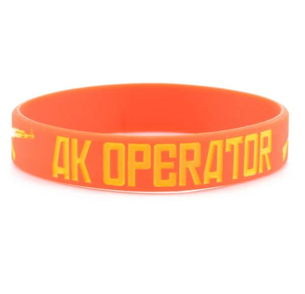 La Patcheria Bracelet AK Operator orange