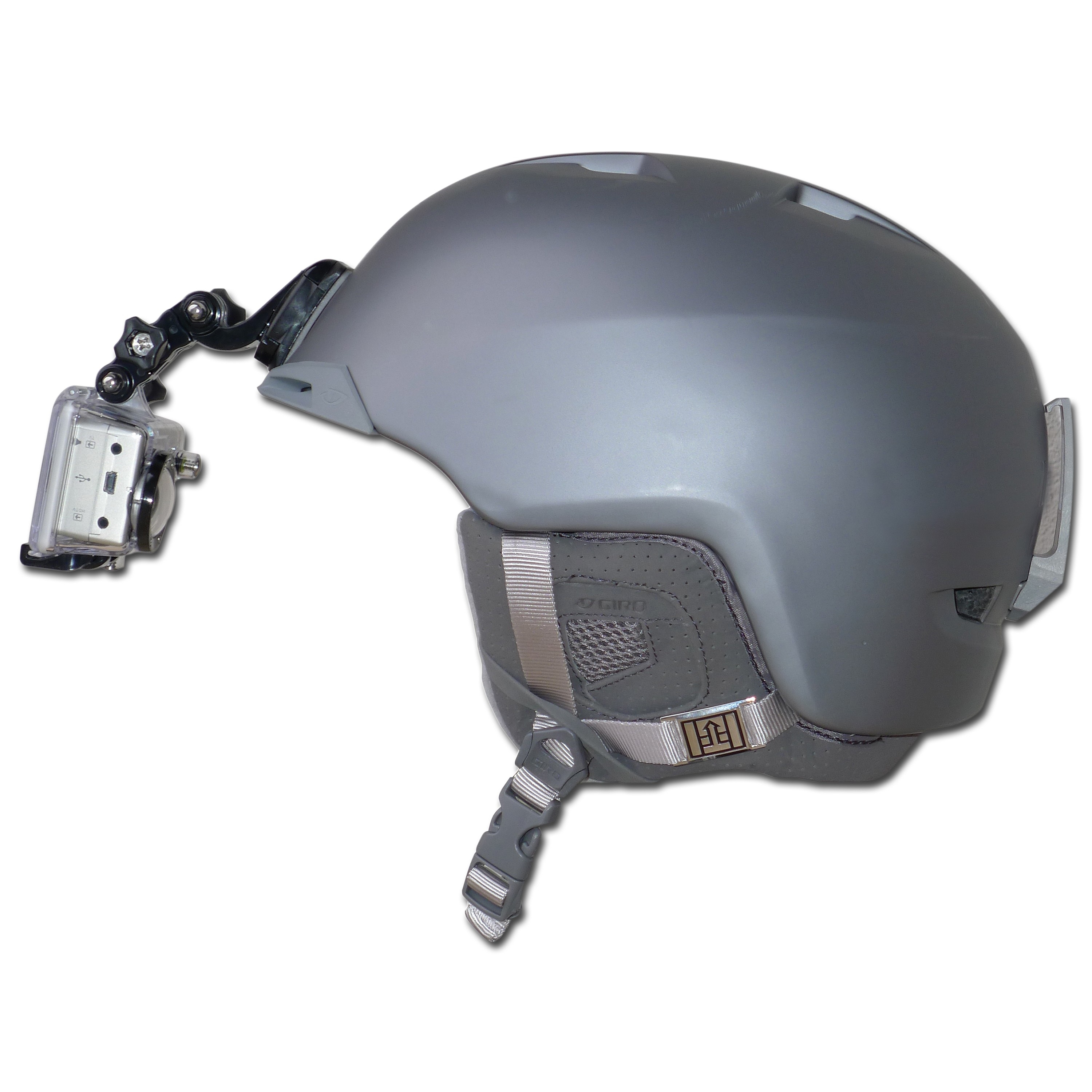 GoPro Fixation frontale et latérale pour casque