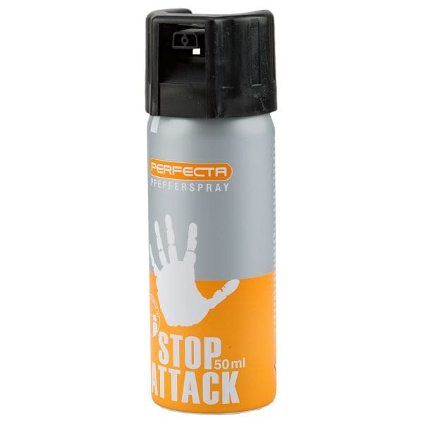 Perfecta Spray au poivre Stop Attack jet balistique 50 ml