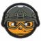 TacOpsGear Patch 3D PVC Tacticons N° 17 Command Smiley Emoji