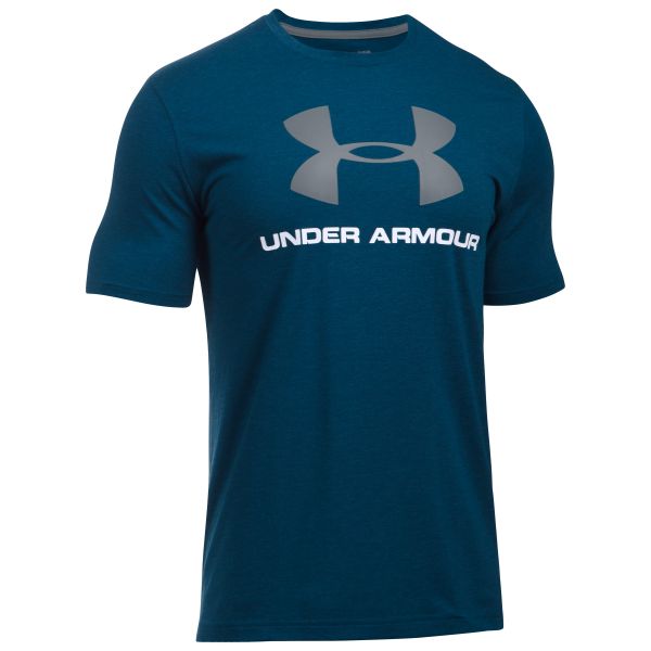 Shirt Sportstyle Logo Under Armour bleu marine