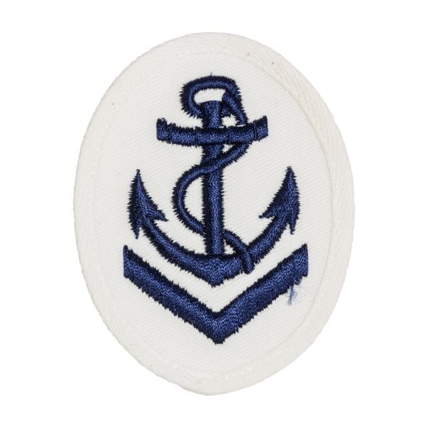 Insigne de Carrière Marine NVA VM Second-Maître blanc