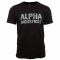 Alpha Industries T-Shirt Camo Print camo noir blanc