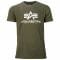 Alpha Industries T-Shirt Basic olive foncé