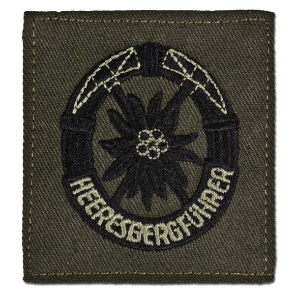 Insigne BW Heeresbergführer kaki/noir