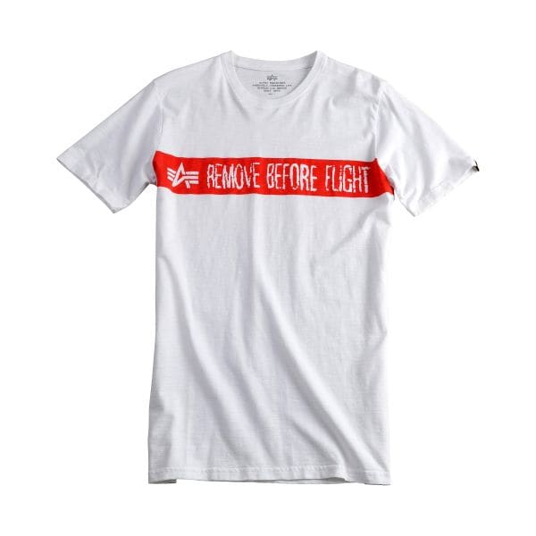 T-Shirt RBF Alpha Industries blanc