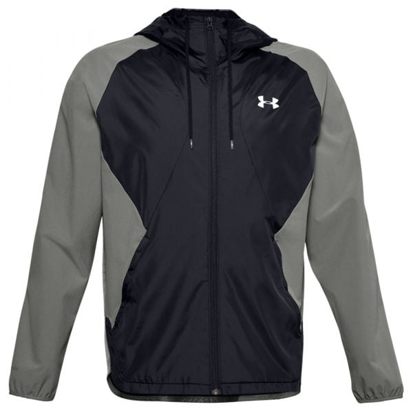 Under Armour Veste Stretch-Woven Hooded Jacket gravity green