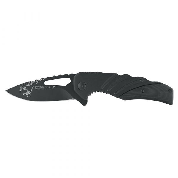 Defcon 5 Couteau de poche Tactical Folding Knife Delta noir
