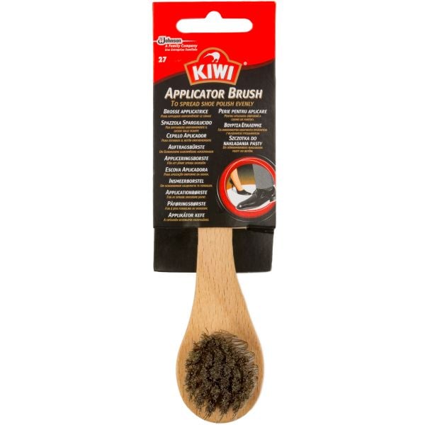 Kiwi brosse ronde pour chaussures