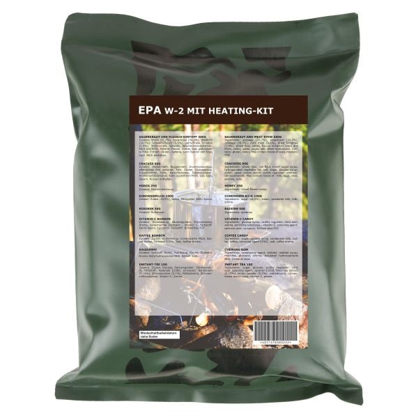 Set EPA W-2 avec kit réchaud