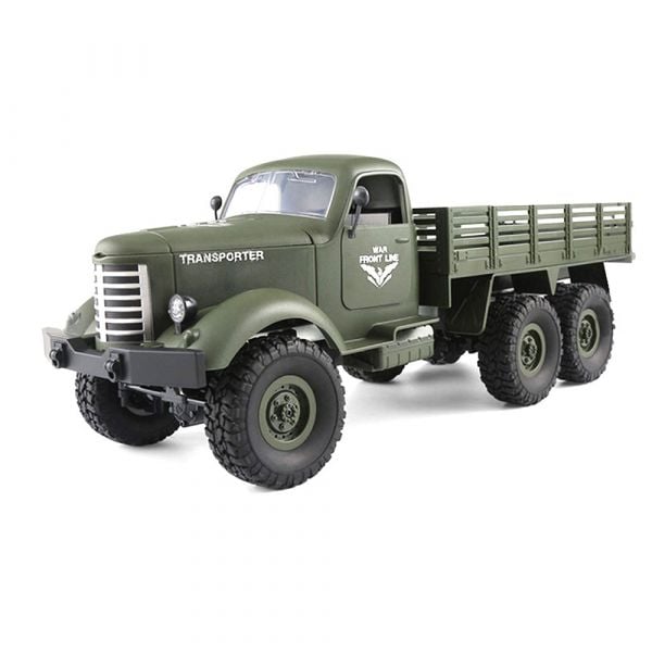 Amewi Camion militaire télécommandé U.S 6WD vert
