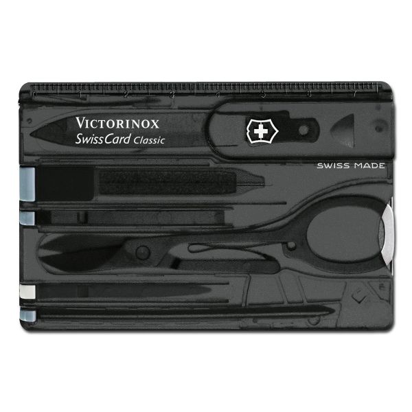Victorinox Outil multifonction Swiss Card onyx