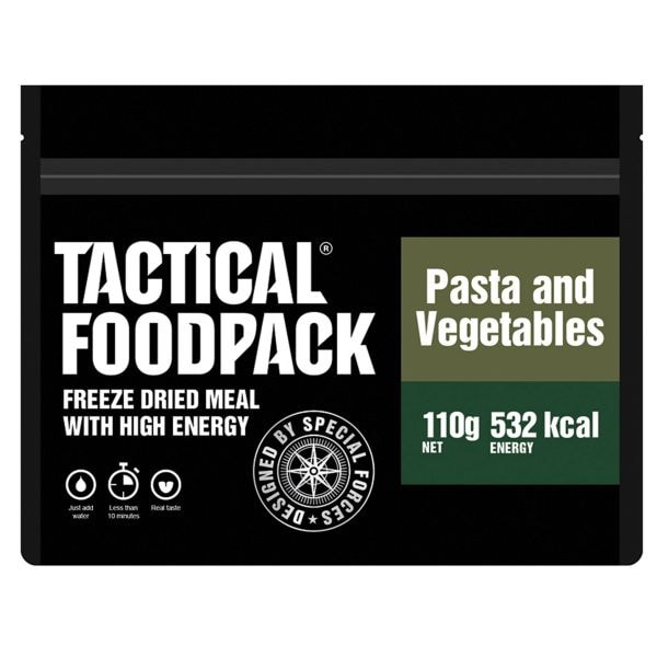 Tactical Foodpack Pâtes et légumes