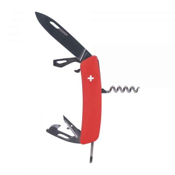 Couteau Suisse SWIZA D02 6 fonctions rouge