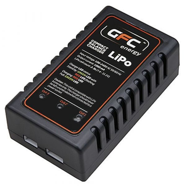GFE Chargeur Li-Po Smartcharger GFC Energy noir
