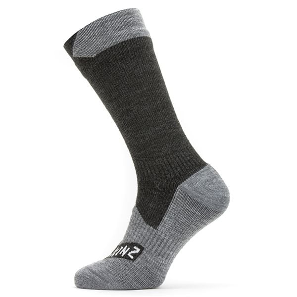 Sealskinz Socken Raynham schwarz grau