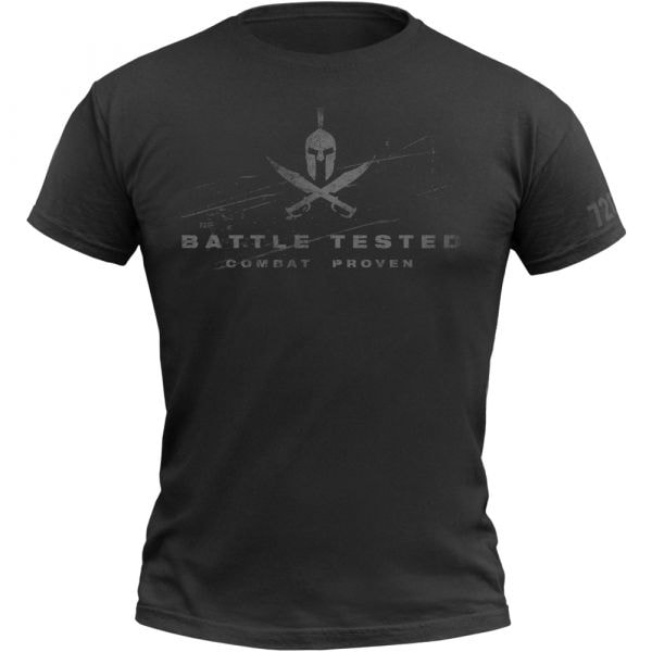 720gear T-Shirt Battle Tested noir