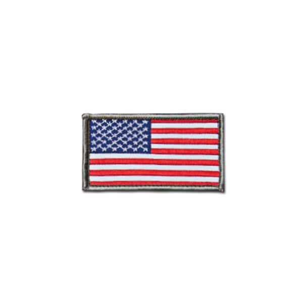 MilSpecMonkey Patch US Flag full grey border