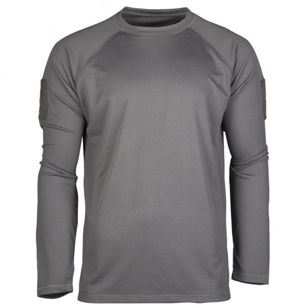 Mil-Tec T-Shirt manches longues Tactical Quickdry urban grey